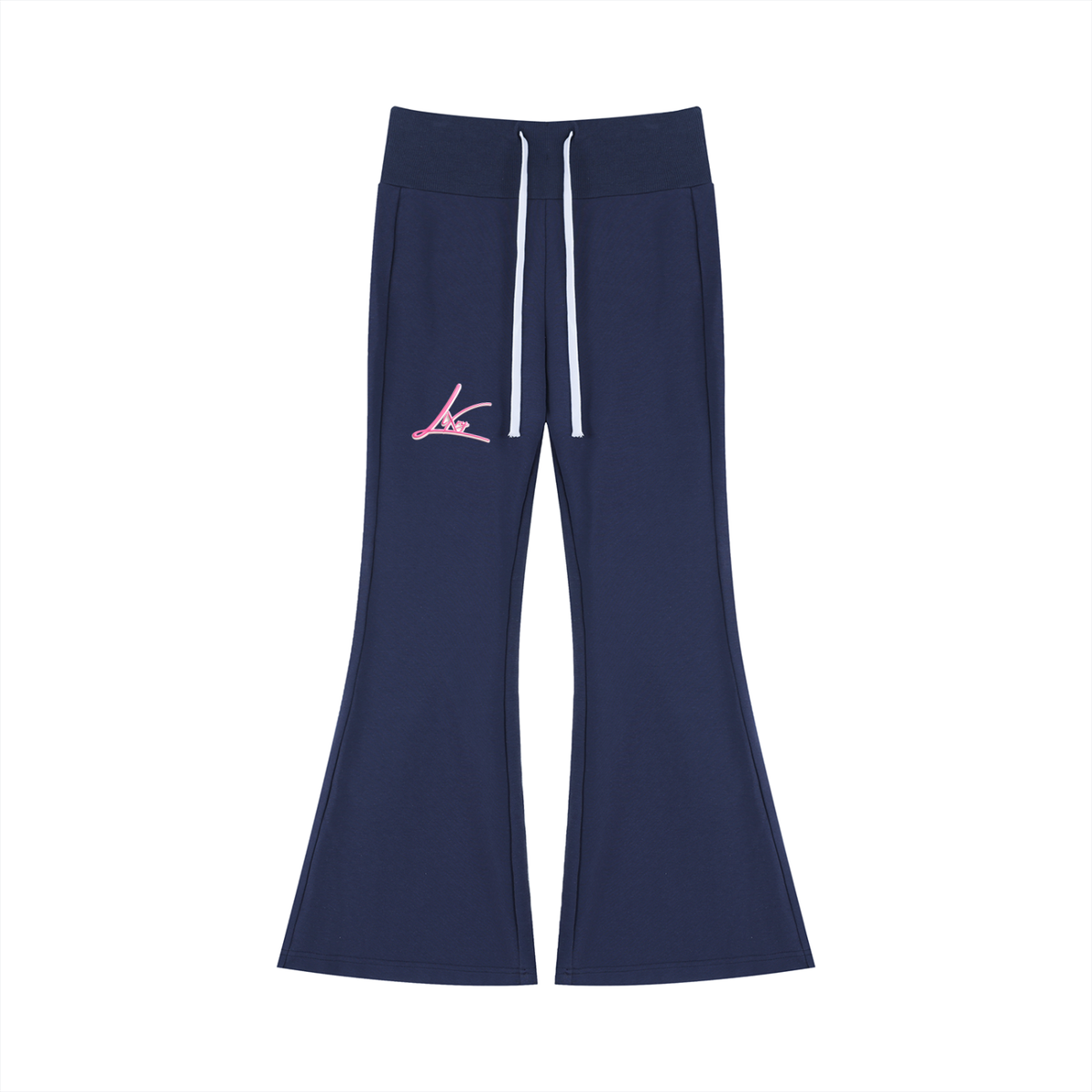 Women's Drawstring Flared Leg Pants